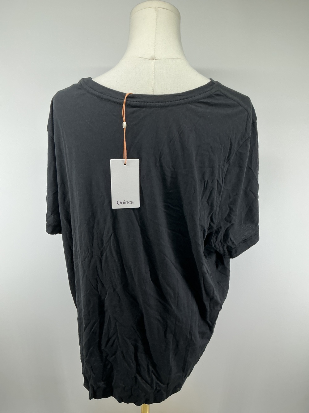 Cotton Modal Crew Neck Tee - Picture 2 of 3